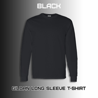Buy black Gildan Long Sleeve T-Shirt