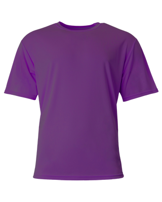 Buy purple H1005 Premium Performance Quality 100% Polyester Unisex T-Shirt