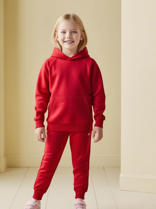 Buy red H 4002 Premium HUDI Branded Youth Heavy Blend Hooded Pullover