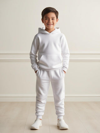 H 4002 Premium HUDI Branded Youth Heavy Blend Hooded Pullover