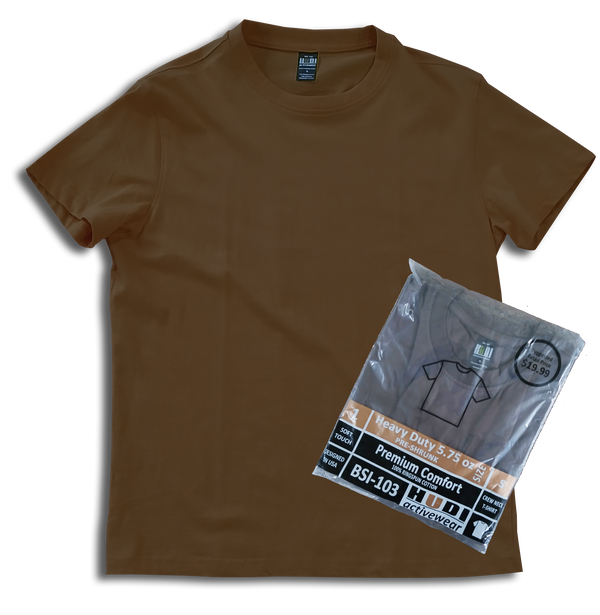H1003 Premium 100% Ring-Spun Heavy Weight Cotton  200GSM Unisex T-Shirt.